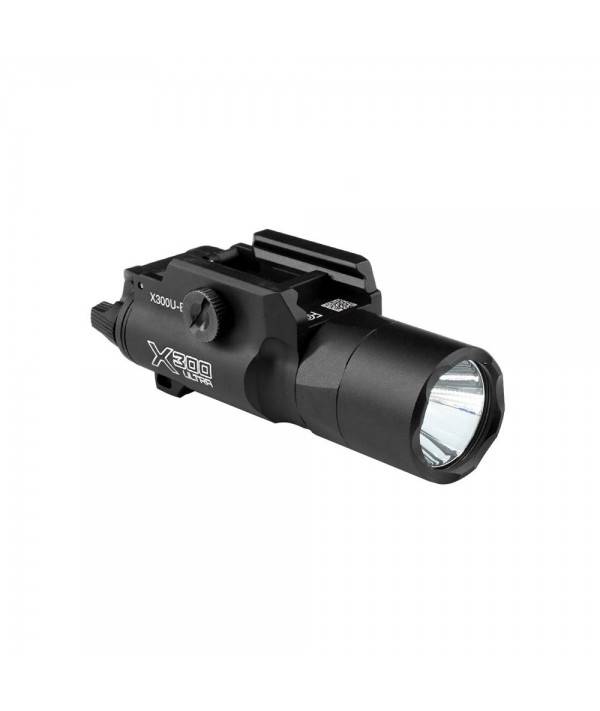 SOTAC X300U-B Ultra LED Tactical Flashlight 1000 Lumens Black Color