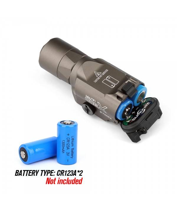 SOTAC X300U-B Ultra LED Tactical Flashlight 1000 Lumens FDE Color