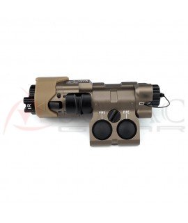 Laser Tactique SOTAC DBAL-A2 Avec Lumière LED Blanche Et IR (rouge, Métal Noir)