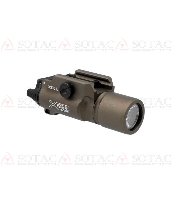 SOTAC X300B Ultra Weapon Light FDE
