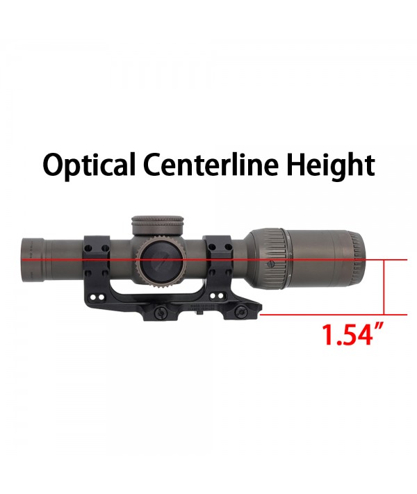 SOTAC Tactical Rep AUS 1.54" 30mm Mount Black