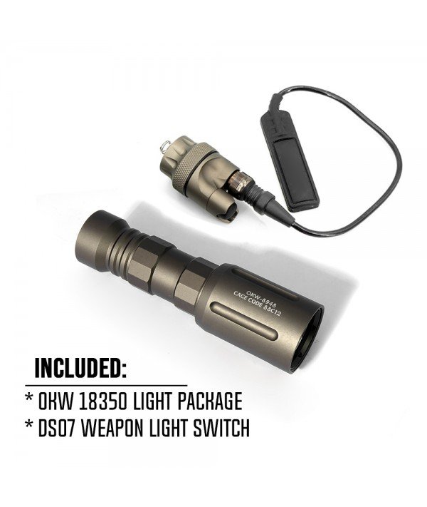 SOTAC OKW 18350 Weapon Light FDE with DS07 Switch