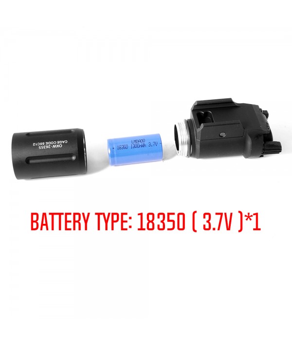 SOTAC PL350 Weapon Light Black