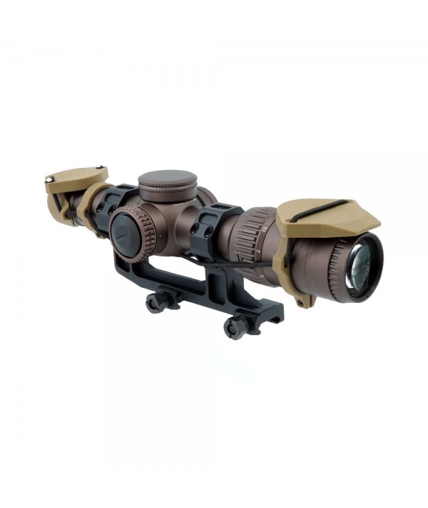 SOTAC RAZOR 1-6X SCOPECAP PRO Tan Color