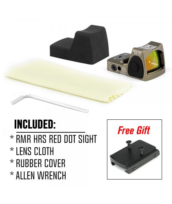 SOTAC RM06 HRS 3.25MOA Red Dot Sight FDE