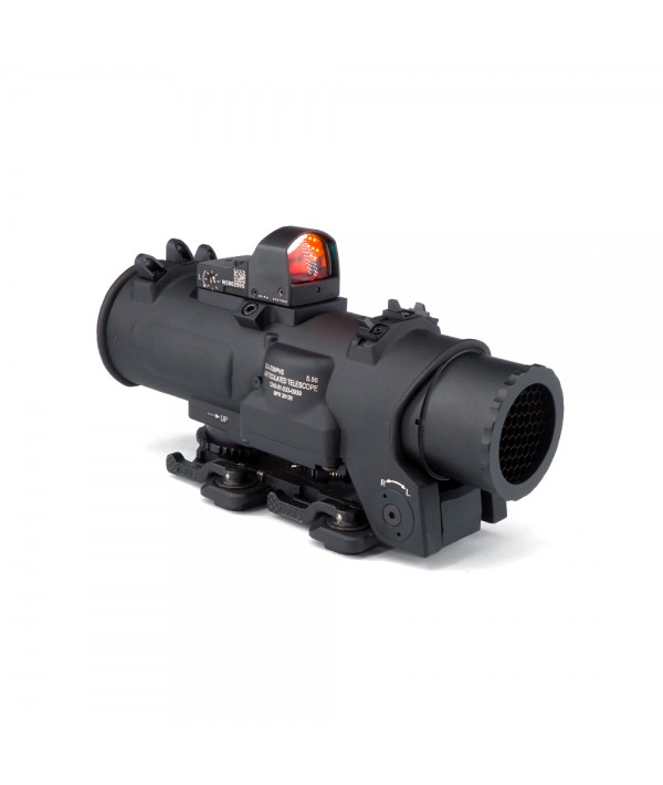 SOTAC Elcan 1-4 Dual Role Riflescope with Docter Red Dot Sight Black Combo