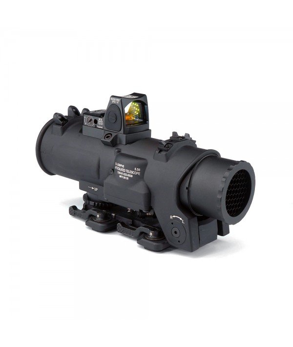 SOTAC Elcan 1-4 Dual Role Riflescope with RM Red Dot Sight Black Combo