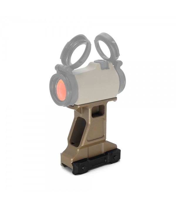 SOTAC GBRS Group Lerna Optic Mount For MicroT2 Red Dot Sight FDE Color