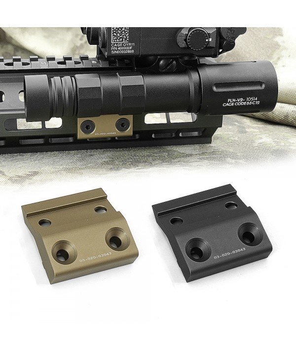 SOTAC Tactical Side DD Mount FDE For SF M300 M600 OKW PLHV2 Flashlight