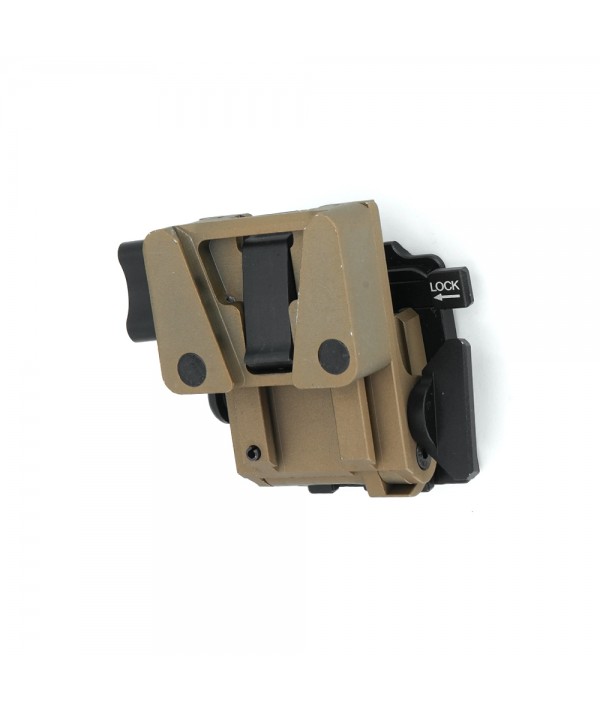 SOTAC Tactical Lo Sto NVG Mount FDE For Helmet