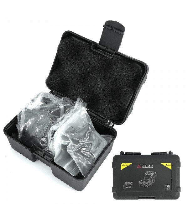 SOTAC Lo Sto Tactical NVG Helmet Mount Black