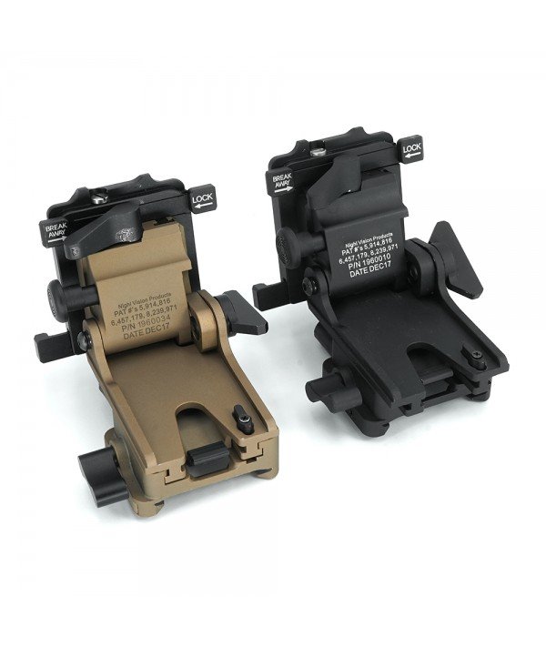 SOTAC Lo Sto Tactical NVG Helmet Mount Black