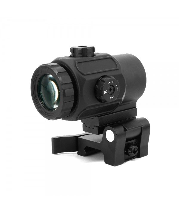 SOTAC G43 Tactical 3X Optics Magnifier Black w/Switch To Side (STS) QD Mount