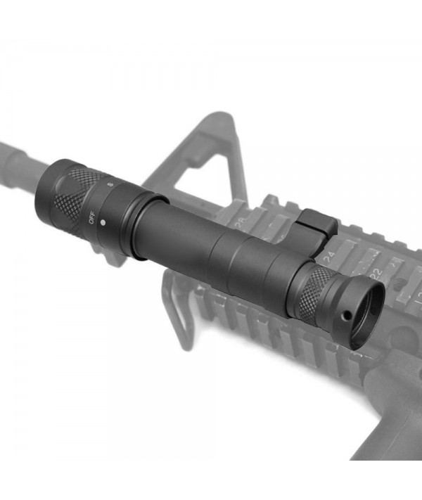 SOTAC M640V Flashlight LED White Light & Storbe Light Black Color