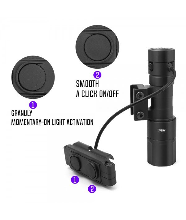 SOTAC REIN 2.0 Weapon Light Black - Full Size