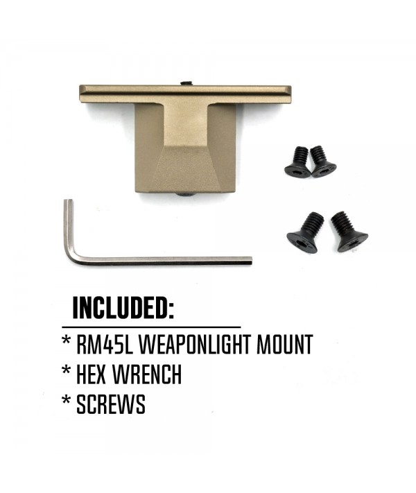SOTAC RM45L Scout Light Offset Mount FDE