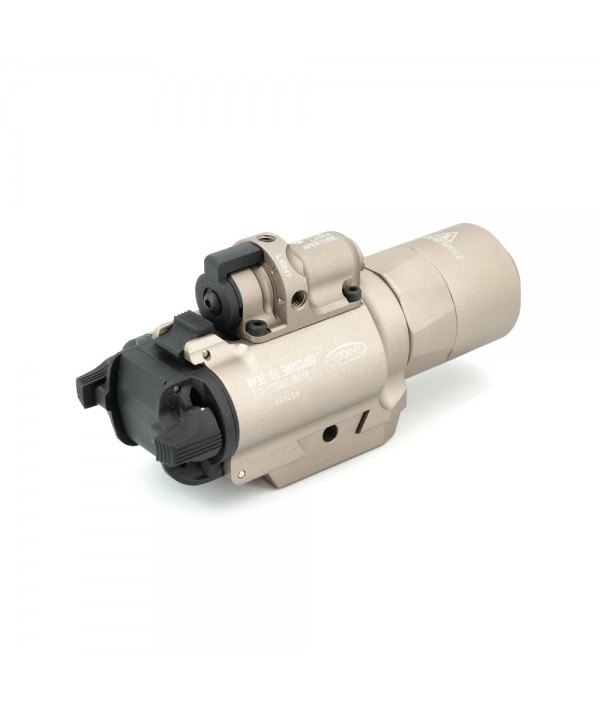 SOTAC X400U Weapon Light White Light And Red Laser FDE
