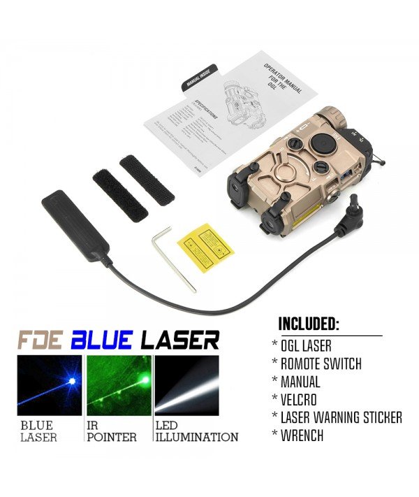 SOTAC OGL IR Device Blue Laser & LED White Light & IR Laser FDE