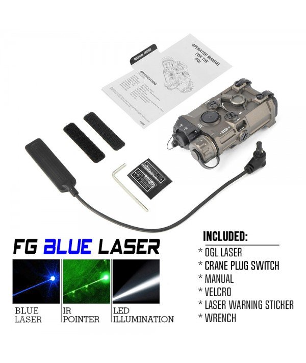 SOTAC OGL IR Device Blue Laser & LED White Light & IR Laser FG Color