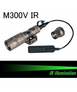 Sotac M300V Weapon Light IR Ver FDE