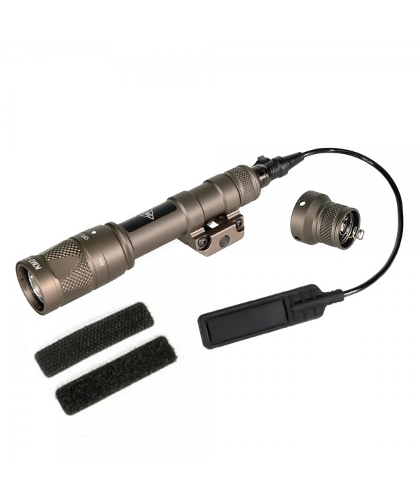 SOTAC M600V Flashlight LED White Light & LED Storbe Light FDE