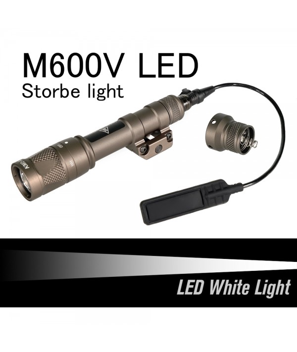 SOTAC M600V Flashlight LED White Light & LED Storbe Light FDE SOTAC M600V Flashlight LED White Light & LED Storbe Light FDE