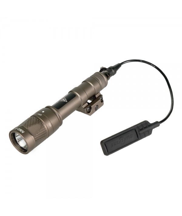 SOTAC M600V Flashlight LED White Light & LED Storbe Light FDE