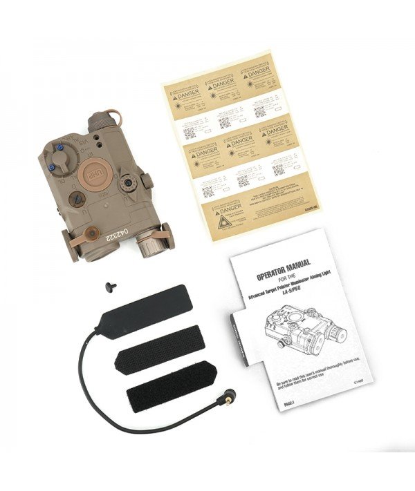 SOTAC LA-5C LED White Light & Red Laser & IR Laser TAN Color