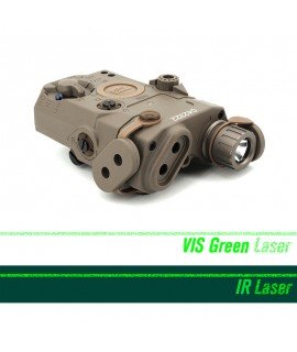 SOTAC LA-5C LED White Light & Green Laser & IR Laser TAN Color