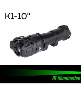 SOTAC KIJI K1-10° IR Illuminator Flashlight Black Color
