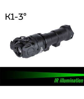 SOTAC KIJI K1-3° IR Illuminator Flashlight Black Color