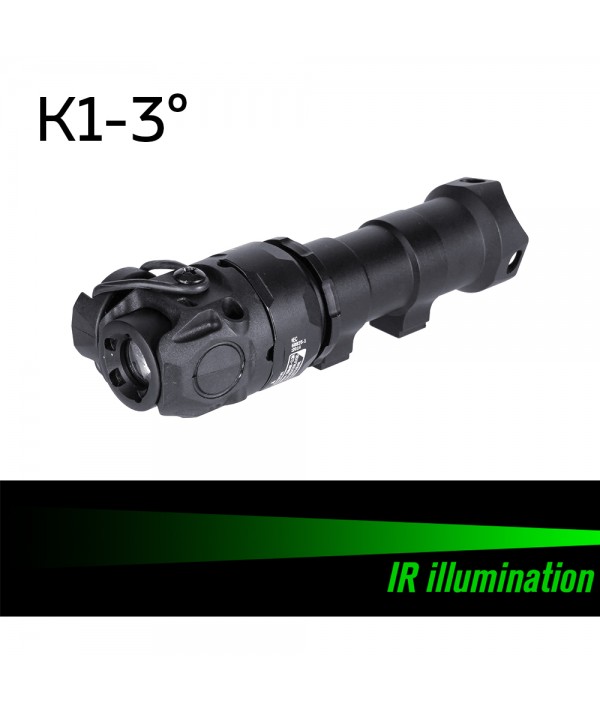 SOTAC KIJI K1-3° IR Illuminator Flashlight Black Color SOTAC KIJI K1-3° IR Illuminator Flashlight Black Color