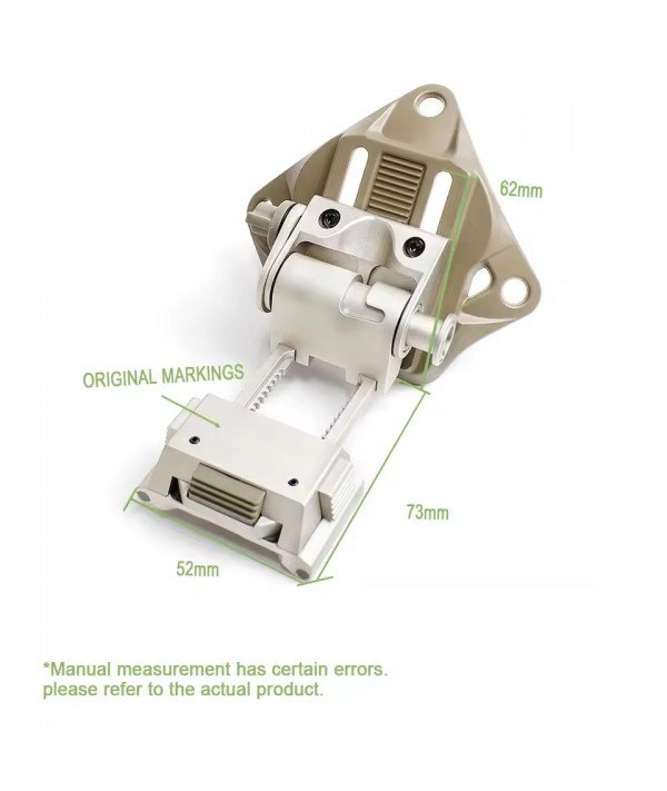 SOTAC L4G19 NVG Helmet Mount Clear Anodized Finish