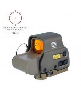 SOTAC EXPS3-0 Reticle Red Dot Sight FDE