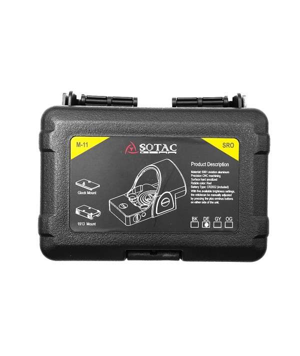 SOTAC SRO Red Dot Reflex Sight FDE Color