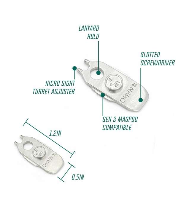 Sotac NANO Tool with NANO Carrier Picatinny
